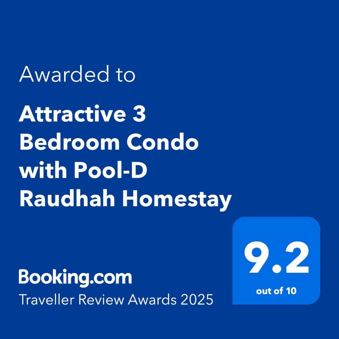 Attractive 3 Bedroom Condo With Pool-D Raudhah Homestay Kajang Exterior foto